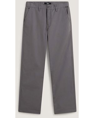 Vans Authentic Chino Straight Trousers - Grey