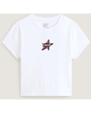 Vans Starmarked Baby T-Shirt, Damen, Größe - Weiß