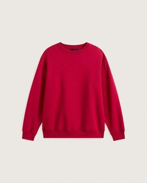 Vans Scripted Crew Sweatshirt - Red