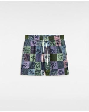 Vans Bañador Surfero Elástico Primary Solid, Hombre, Talla - Azul