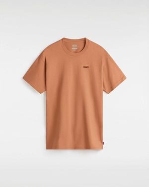 Vans Camiseta Con Logotipo En El Lado Izquierdo Del Pecho, Mujer, Talla - Naranja