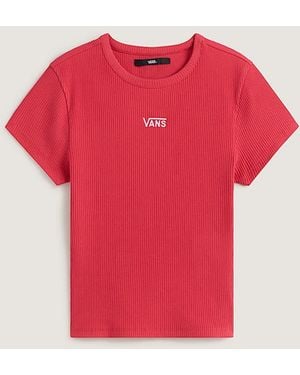 Vans Cameron Tee, Vrouw, Grootte - Rood