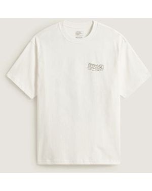 Vans Tethered Ss Tee Egret - Natural