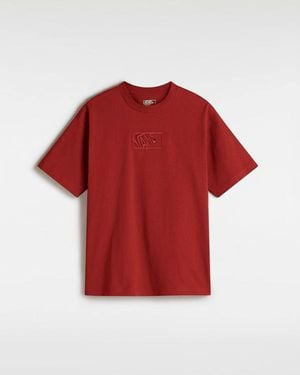 Vans Blocked Box T-Shirt, Herren, Größe - Rot