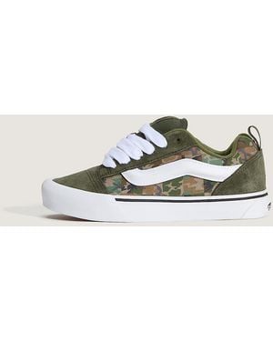 Vans Youth Knu Skool Shoes (8-14 Years) - Natural