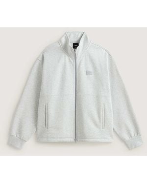 Vans Full Zip Mock Neck Fleece Ash Heather - Grey
