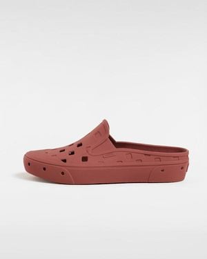Vans Mte Slip-On Mule Trk Shoes - Red