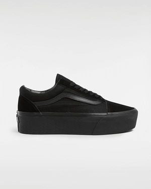 Vans Old Skool Stackform Schuhe, Damen, Größe - Schwarz