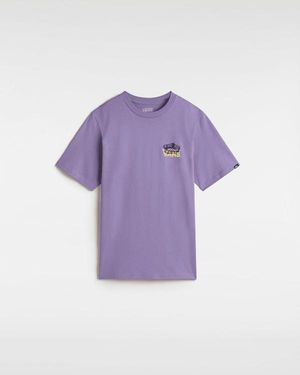 Vans Jungen Old Skool T-Shirt (8–14 Jaar) Größe - Lila