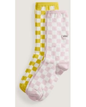 Vans Ticker Crew Socken (2 Paar) Herren, Größe: L (42.5-47 - Gelb