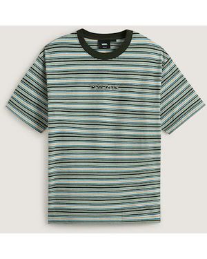 Vans Cameron Stripe T-Shirt - Green