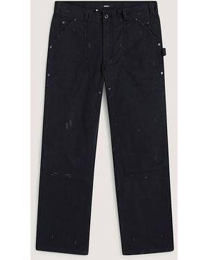Vans A.O.D. By Slam Jam Distressed Double Knee Trousers - Blue