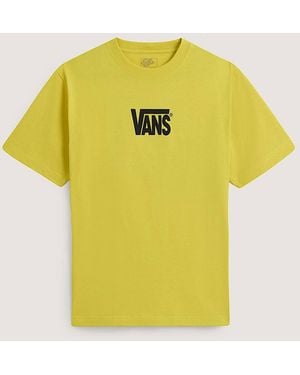 Vans Stretch Logo T-Shirt - Yellow