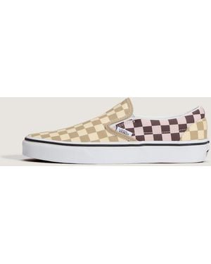 Vans Classic Slip-On Shoes - Natural