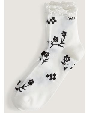 Vans Calcetines Altos Sereno Lace, Hombre, Talla: L (42.5-47 - Blanco
