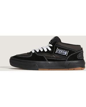 Vans Skate Half Cab Wafflecup Schuh, Herren, Größe - Schwarz