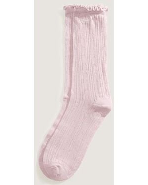 Vans Pointelle Crew Pale Petal, Size: L (8.5-12 - Pink