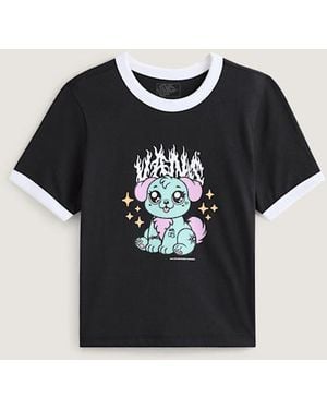 Vans Puppy Ringer T-Shirt - Black