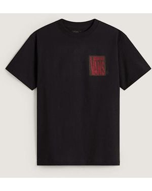 Vans Stretch Stack Crackle T-Shirt - Black