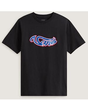 Vans Kids Wavy Script T-Shirt (8-14 Years) - Black