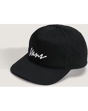 Vans Classic Script Snapback Cap, Mann, Größe - Schwarz