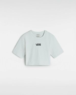 Vans Maglietta Corta Girocollo Flying V Ii, Donna, Taglia - Blu