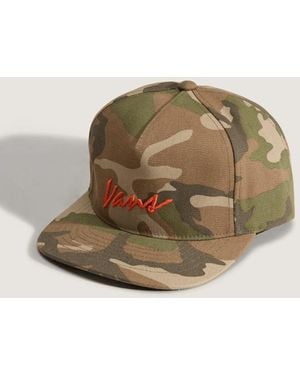 Vans Classic Script Snapback Hat - Natural
