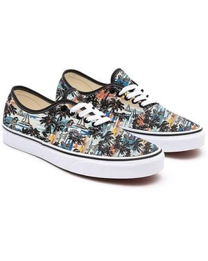 Vans Aloha Authentic Personnalisées, Homme, Taille - Blanc