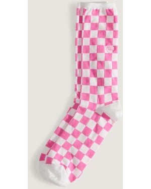 Vans Calcetines Altos Ticker (1 Par) Hombre, Talla: L (42.5-47 - Rosa