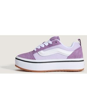 Vans Youth Knu Skool Platform Lite Shoes (8-14 Years) - Multicolour