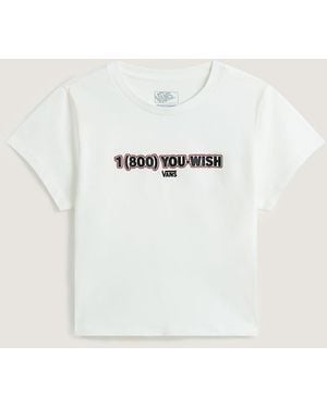 Vans You Wish Baby Tee, Damen, Größe - Natur