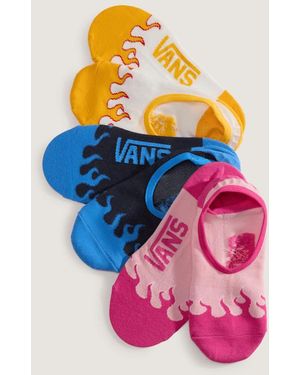 Vans Fuego Canoodle Socks 3-Pack - Pink