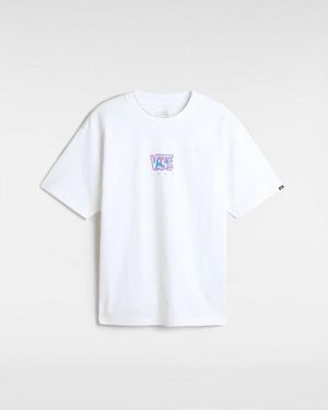 Vans Heat Map Skull T-Shirt, Mann, Größe - Weiß