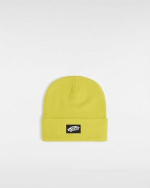 Vans Gorro Alto Con Borde Vuelto Classic, Hombre, Talla - Amarillo