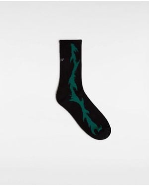 Vans Skate Thorn Crew Socks (1 Pair) - Black