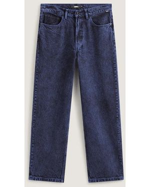 Vans Check-5 Baggy Acid Overdyed Denim Trousers Deep - Blue