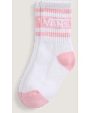 Vans Calcetines Altos Drop V De Para Niño (1 Par) Talla - Rosa