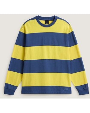 Vans Rugby Stripe Long Sleeve Shirt - Yellow