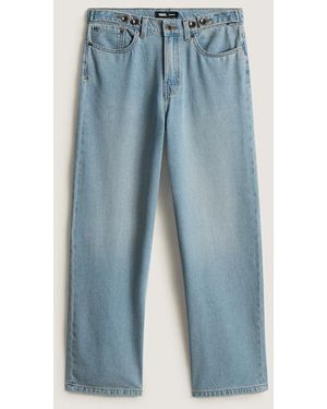Vans Cinched Check-5 Baggy Trousers - Blue