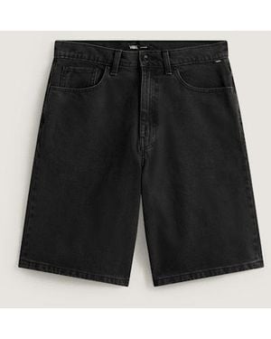 Vans Check-5 Baggy Denim Shorts - Black