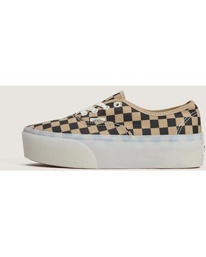 Vans Authentic Platform Shoes - Natural