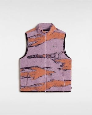 Vans Slip Stream Sherpa Vest - Pink