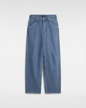 Vans Curbside Denim Broek, Vrouw, Grootte - Blauw