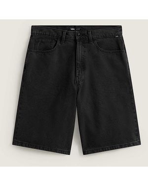Vans Check-5 Baggy Denim Shorts - Black