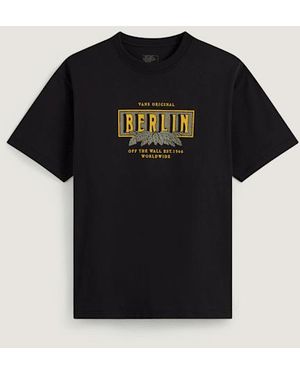 Vans Berlin Off The Wall Ss T-Shirt, Herren, Größe - Schwarz