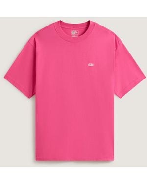 Vans Camiseta Left Chest Logo Ii, Hombre, Talla - Rosa