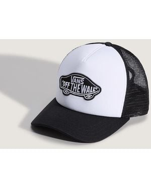 Vans Classic Patch Curved Bill Trucker Hat - White