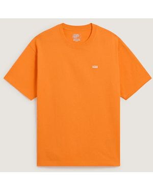 Vans Left Chest Loose Fit Short Sleeve T-Shirt, Herren, Größe - Orange