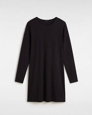 Vans Drew Rib Long Sleeve T-Shirt () - Black