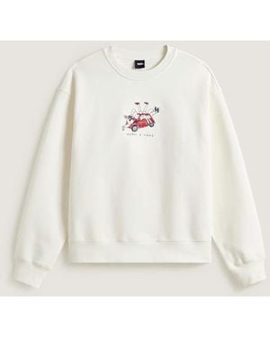 Vans Je Ne Vais Pas Bien Crewneck Merci X Homme, Taille - Neutre